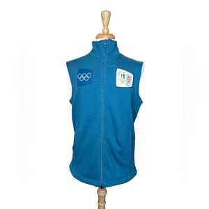 2010 Vancouver Olympics Official Torch Relay Running Vest HBC Made in Canada M